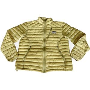 $360 Banded light green light weight Down Feather men's jacket size XL